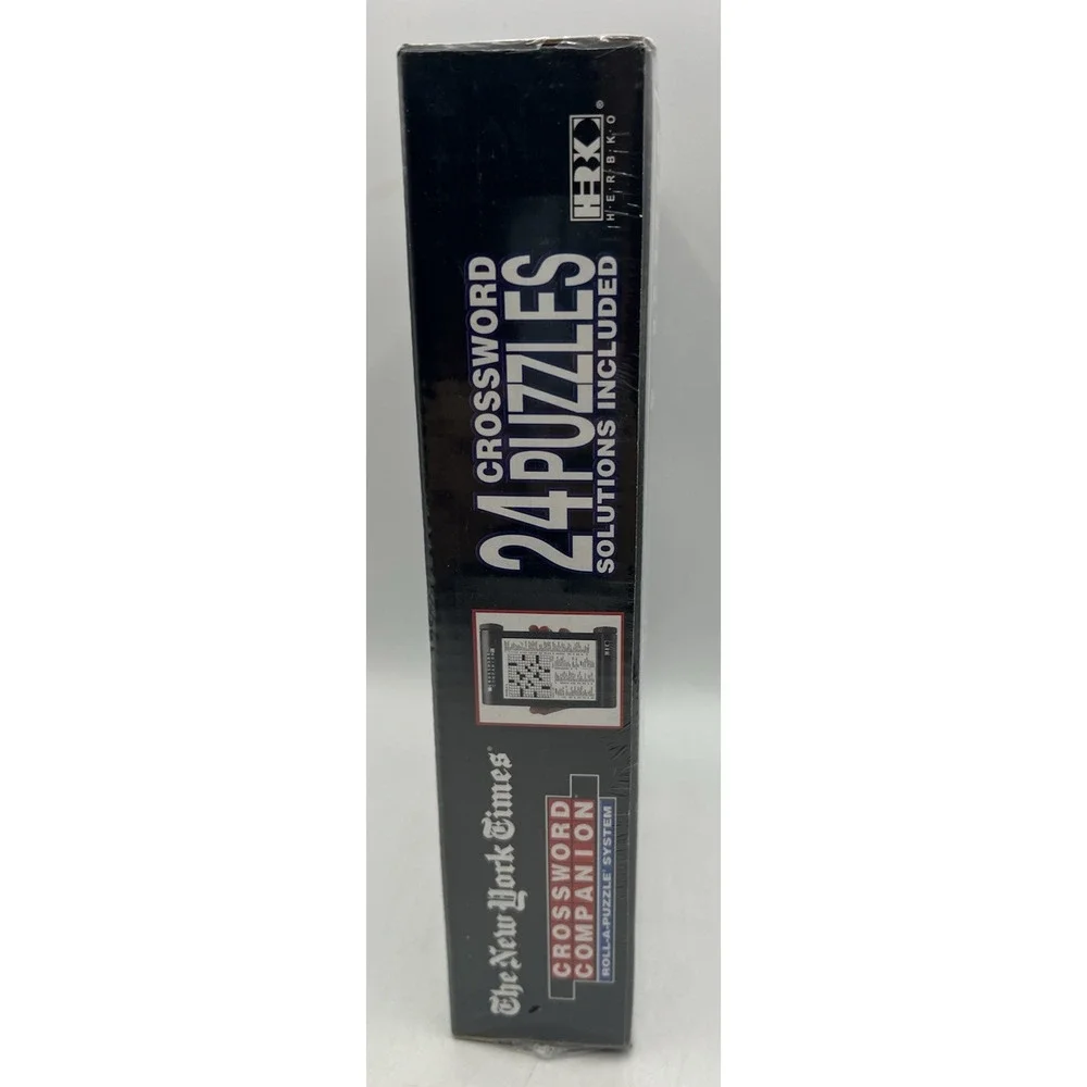 New York Times Crossword Companion Roll-A-Puzzle 24 Puzzles Sealed Game